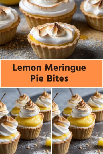 lemon meringue pie bites