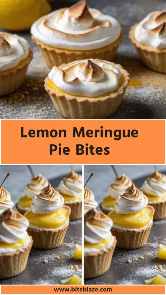 lemon meringue pie bites lemon meringue pie bites