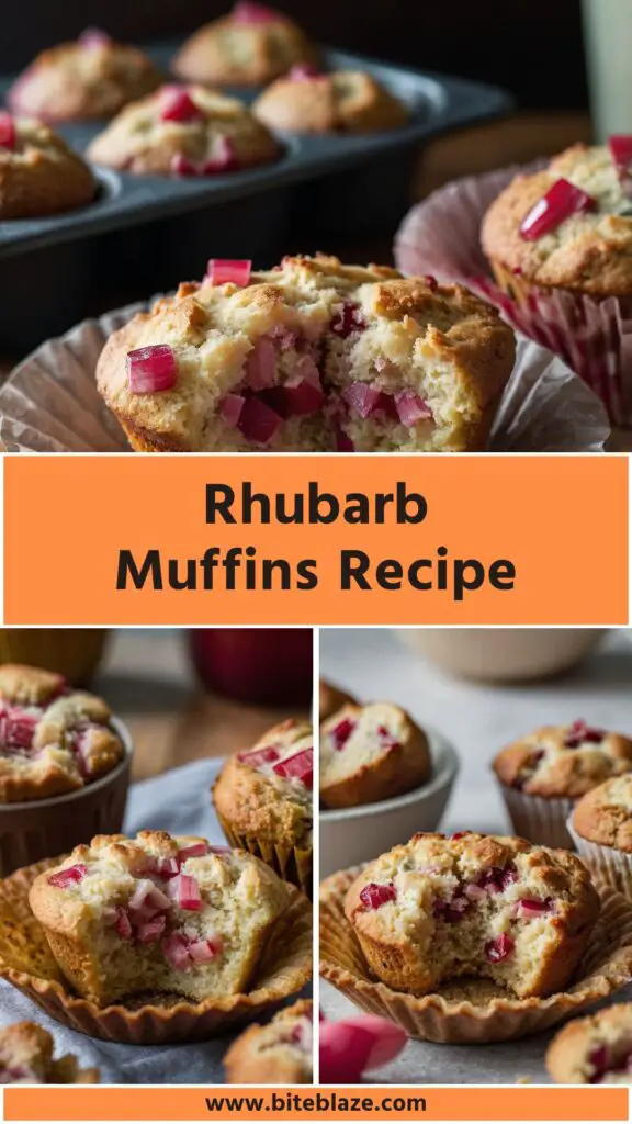 rhubarb muffins Recipe