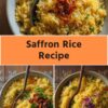 saffron rice Recipe