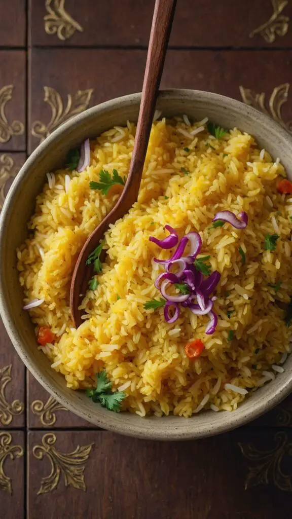 saffron rice copycat  Recipe