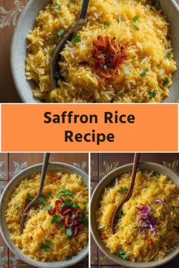 saffron rice Recipe
