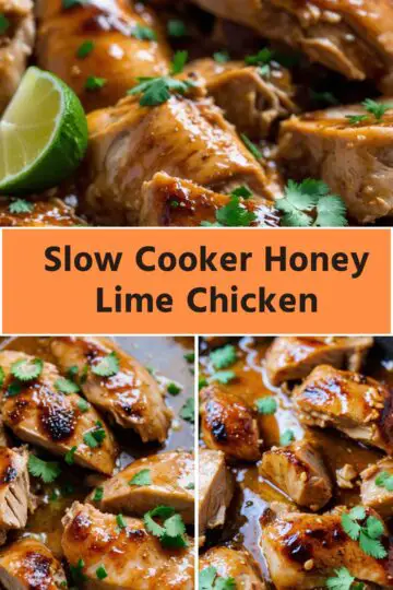 slow cooker honey lime chicken