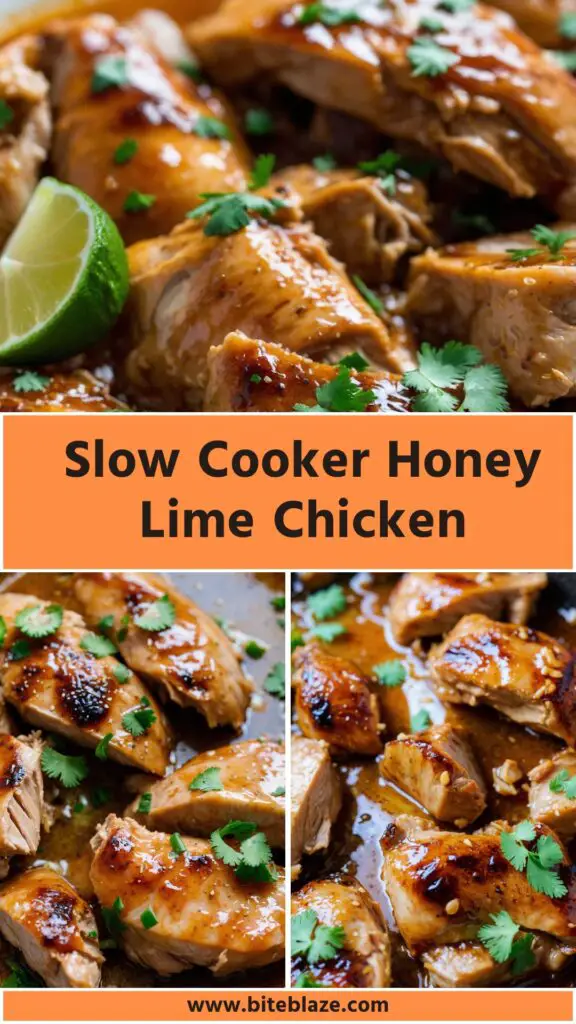 slow cooker honey lime chicken