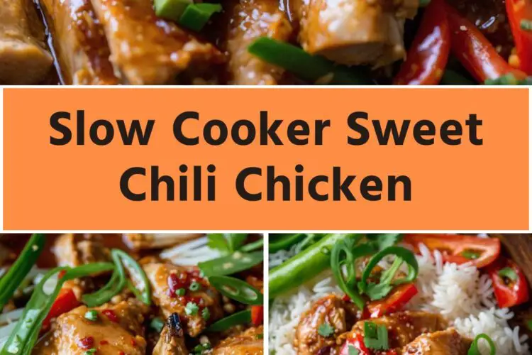 slow cooker sweet chili chicken