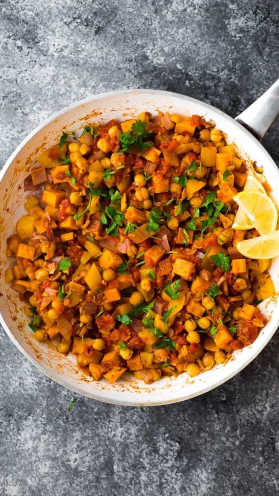 how to make vegan moroccan chickpea skillet Recipe