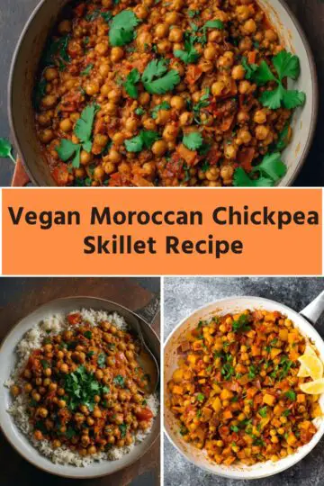 vegan moroccan chickpea skillet Recipe