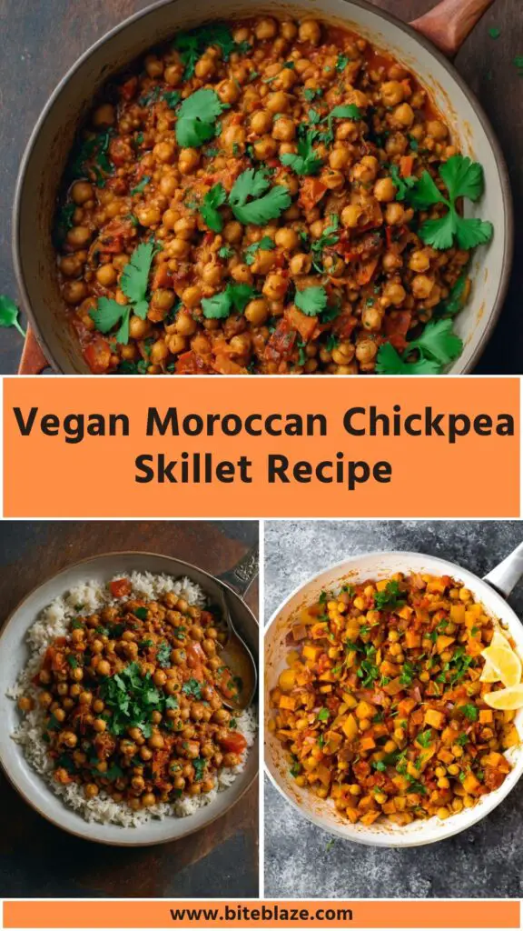 vegan moroccan chickpea skillet Recipe vegan moroccan chickpea skillet Recipe