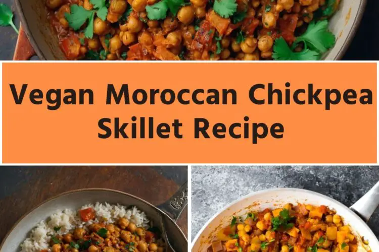 vegan moroccan chickpea skillet Recipe