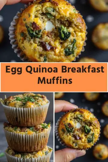 Egg Quinoa Breakfast Muffins