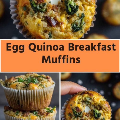 Egg Quinoa Breakfast Muffins