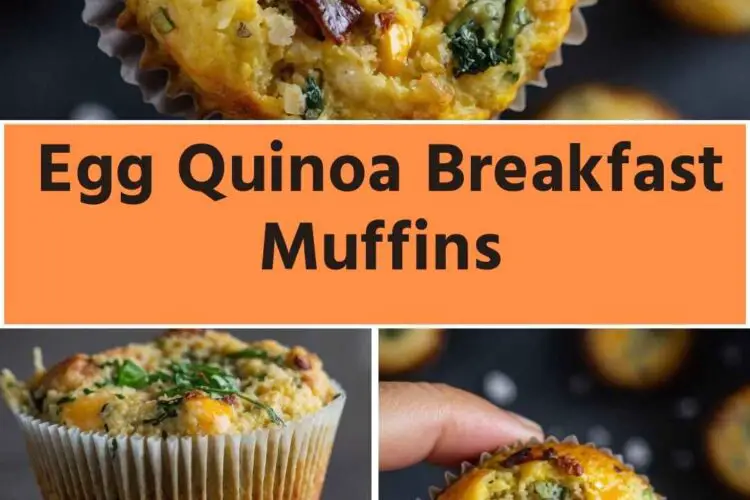 Egg Quinoa Breakfast Muffins