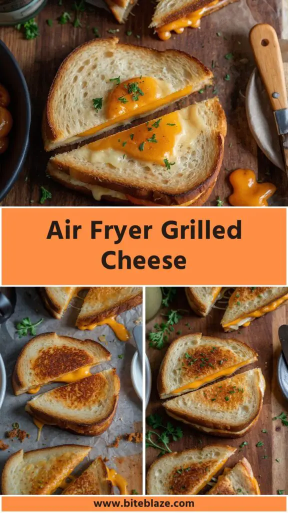 air fryer grilled cheese