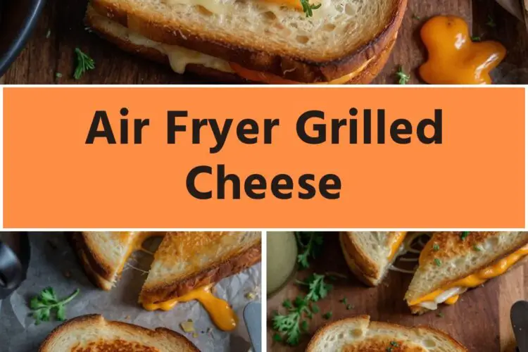 air fryer grilled cheese