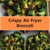 crispy air fryer broccoli