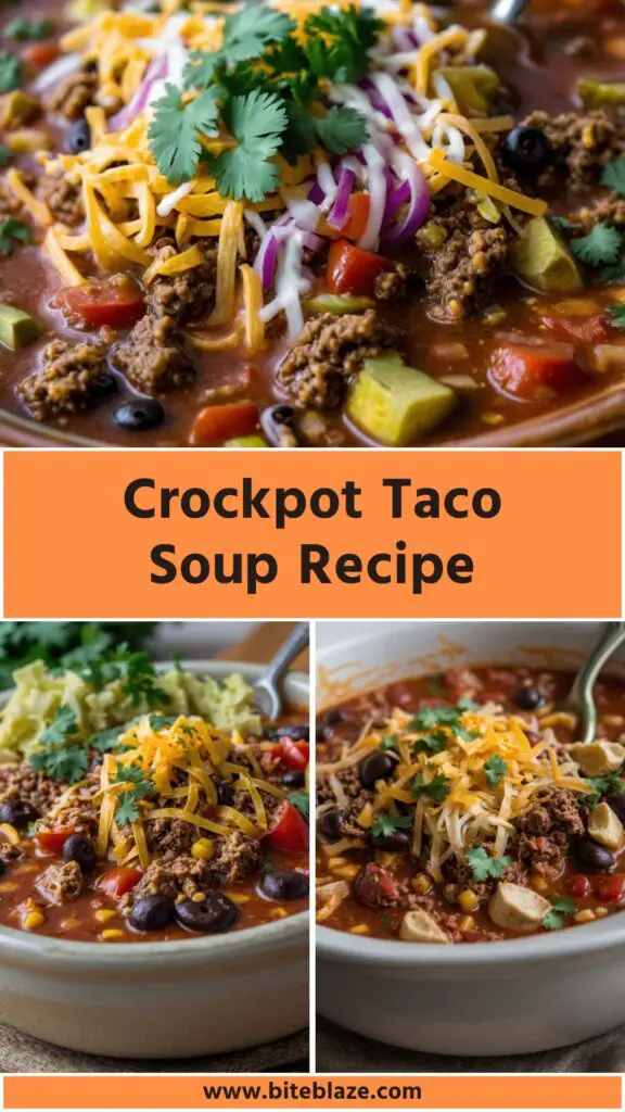 crockpot taco soup recipe crockpot taco soup recipe