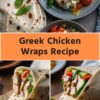greek chicken wraps Recipe