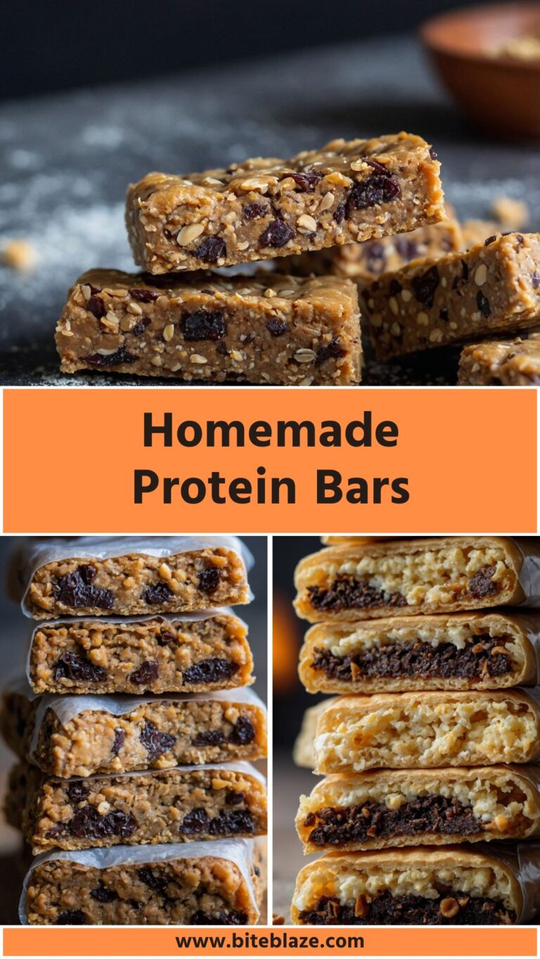 homemade protein bars