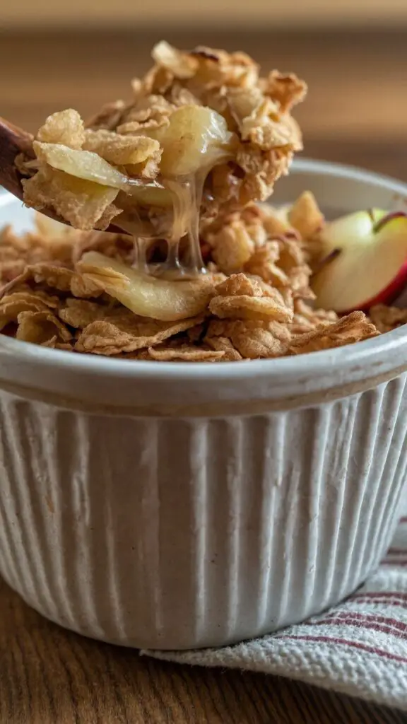 how to make single serving freezer apple crisps