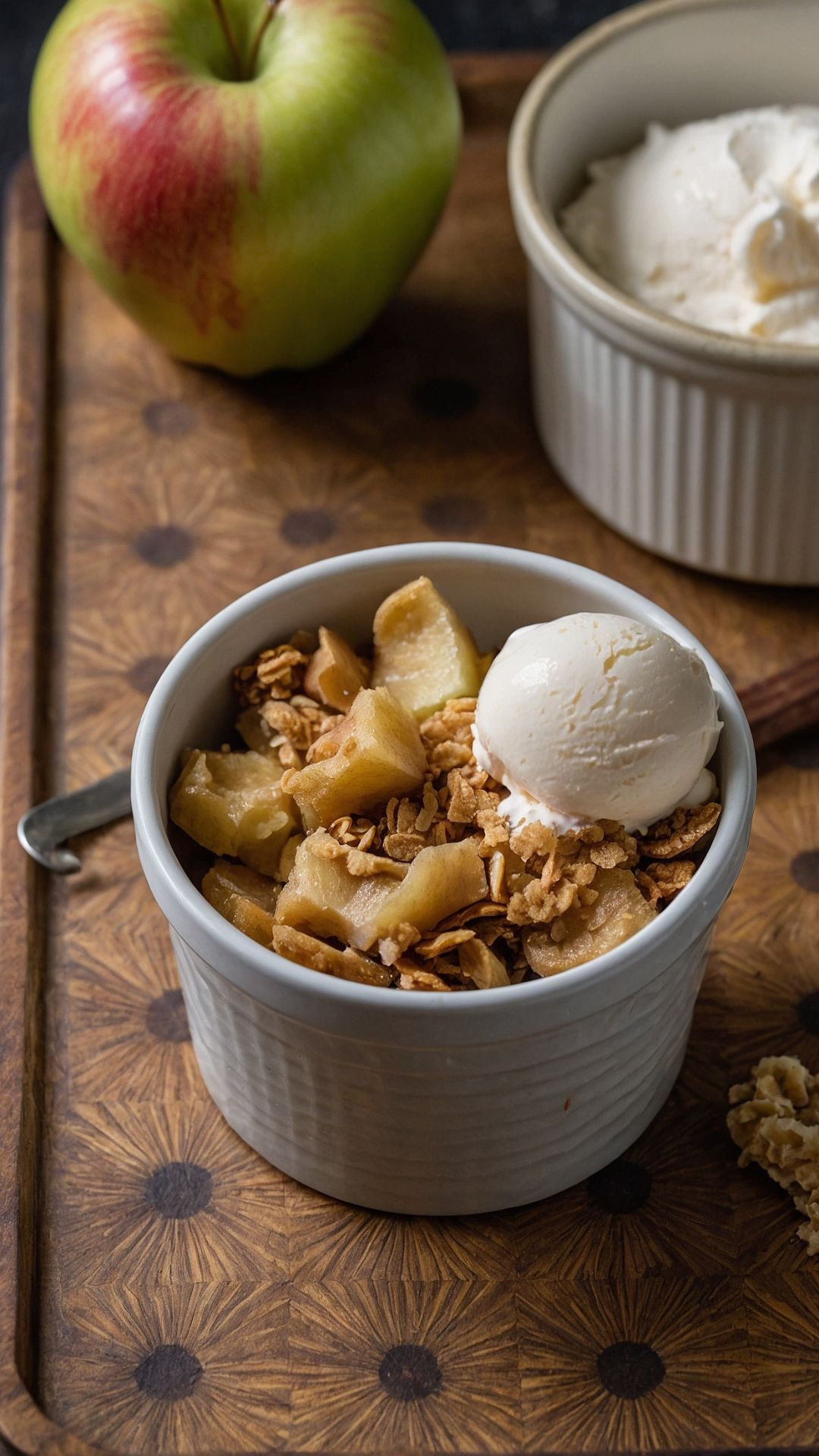 single serving freezer apple crisps copycat recipe