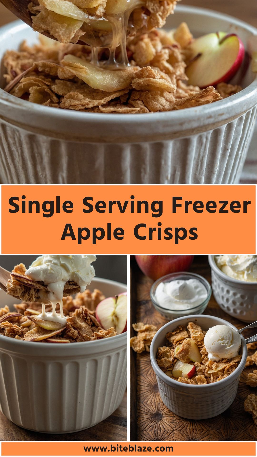 Single Serving Freezer Apple Crisps – Bite Blaze