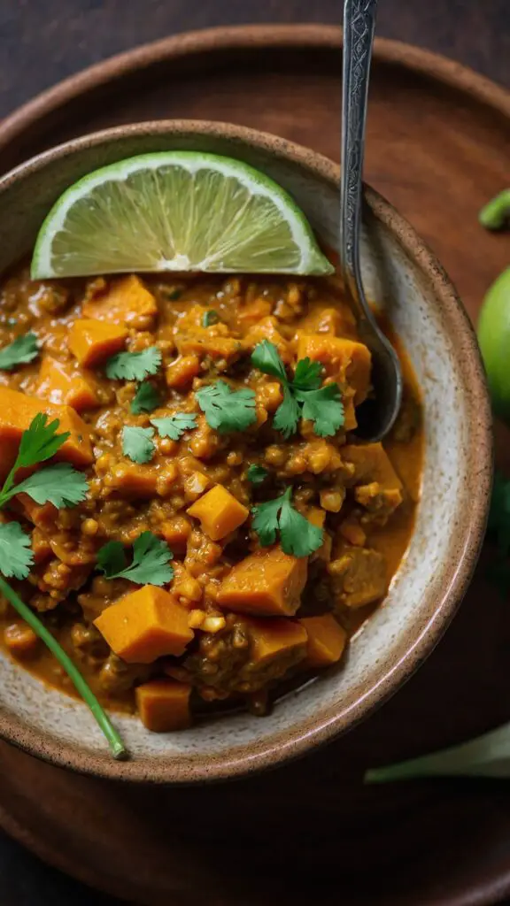 how to make slow cooker butternut squash lentil curry