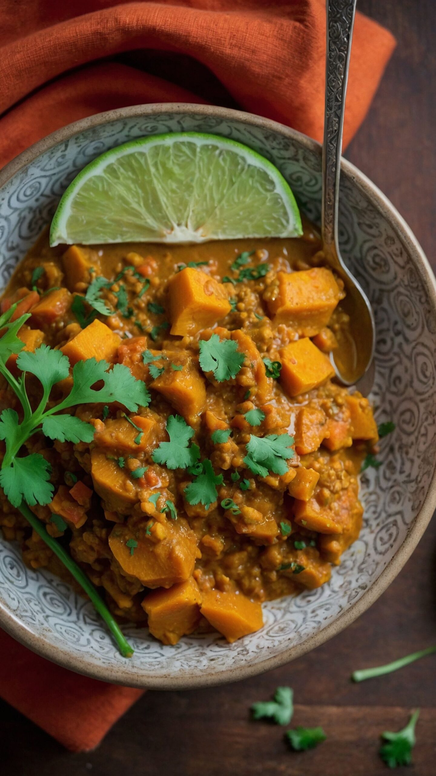slow cooker butternut squash lentil curry copycat recipe