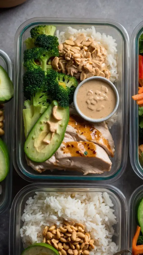 Peanut Lime Chicken Lunch Bowls Copycat recipe Peanut Lime Chicken Lunch Bowls Copycat recipe