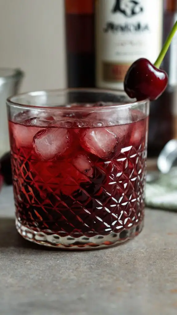 How to make Vanilla Bourbon Cherry Smash How to make Vanilla Bourbon Cherry Smash