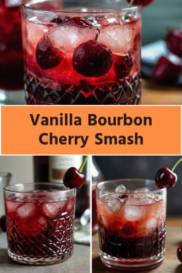 Vanilla Bourbon Cherry Smash
