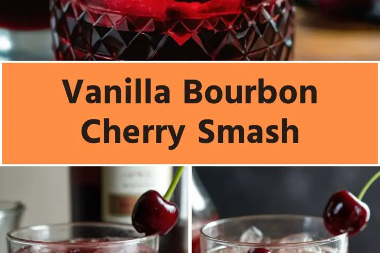 Vanilla Bourbon Cherry Smash