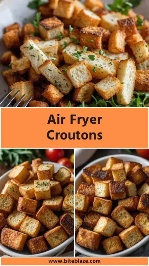 air fryer croutons