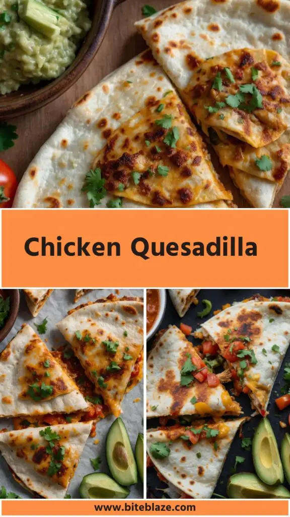 chicken quesadilla