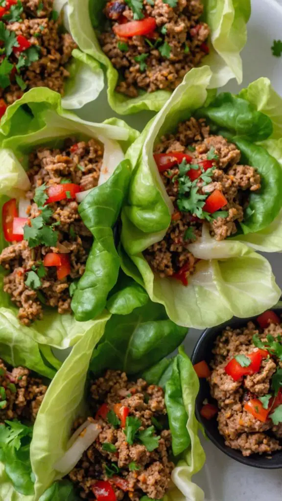 instant pot ground turkey lettuce wraps copycat recipe instant pot ground turkey lettuce wraps copycat recipe