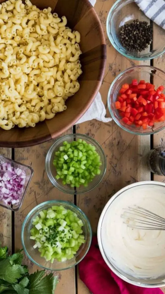 How to make 3 ingredient macaroni salad with mayo