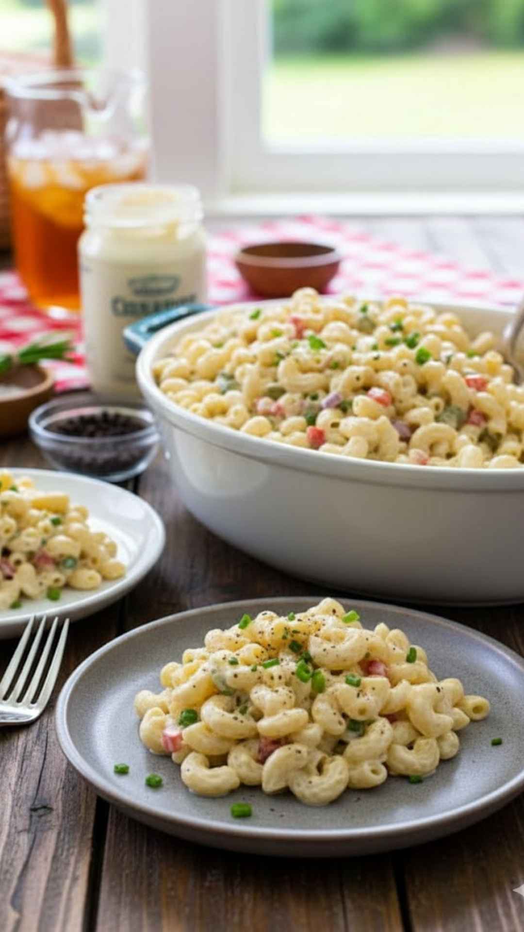 3 ingredient macaroni salad with mayo recipe