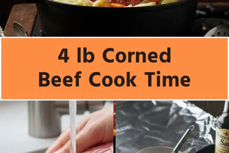 4 lb Corned Beef Cook Time