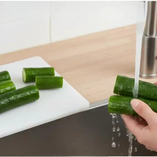 Step 1: Prepare the Cucumbers