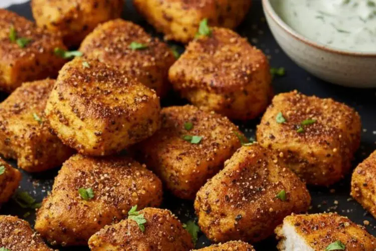 Air Fry Chicken Nuggets No Breading