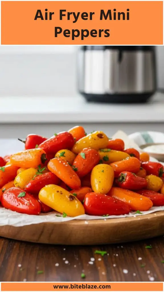 Air Fryer Mini Peppers
