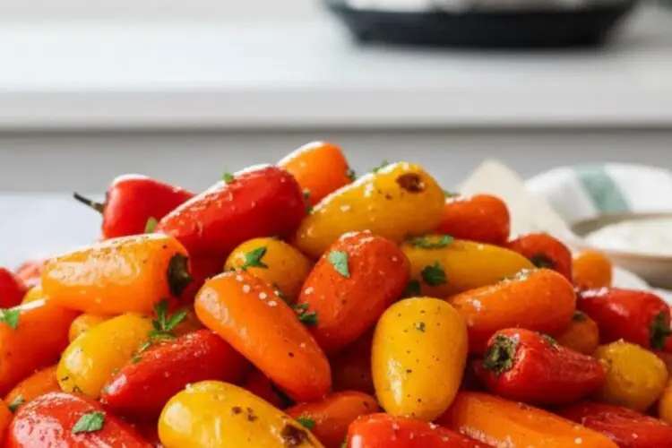 Air Fryer Mini Peppers