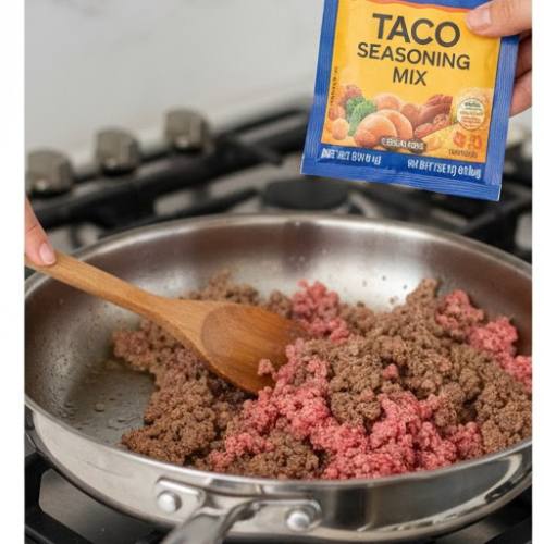 Step 1: Brown the Meat Step 1: Brown the Meat