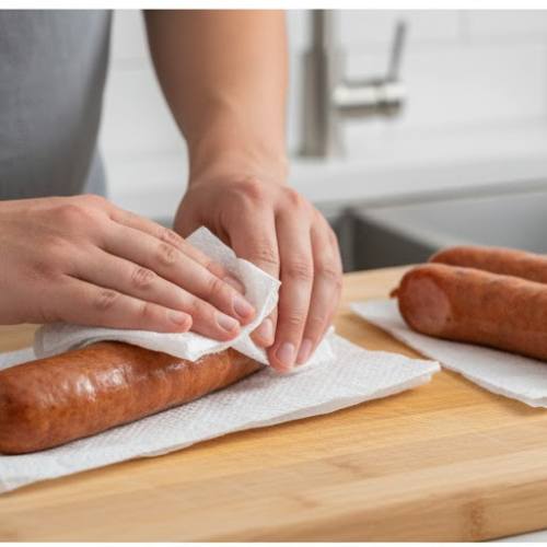 Step 1: Prepare the Sausages