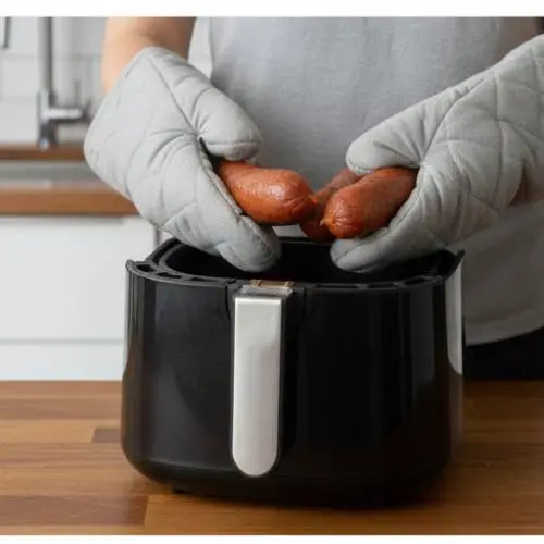 Step 5: Air Fry the Sausage