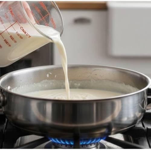 Step 4: Incorporate the Milk