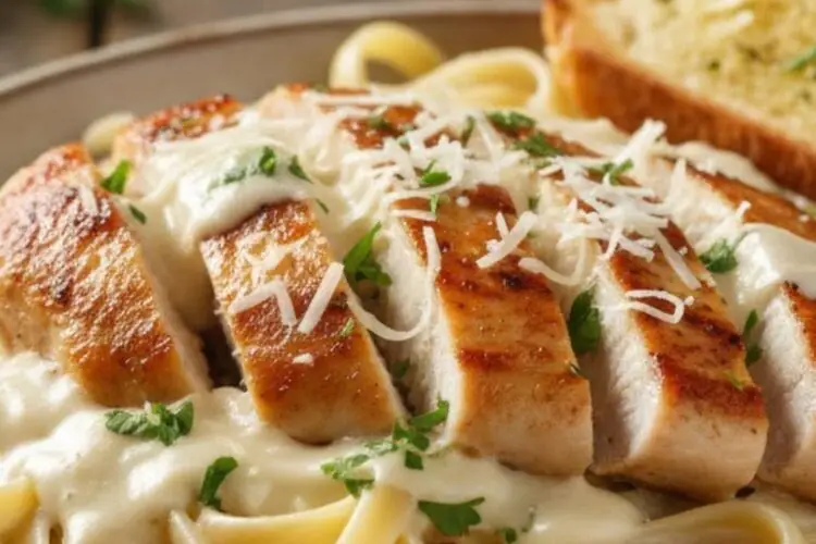 Alfredo Parmesan Chicken