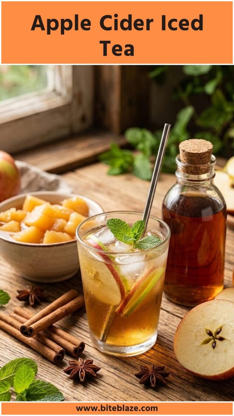 Apple Cider Iced Tea