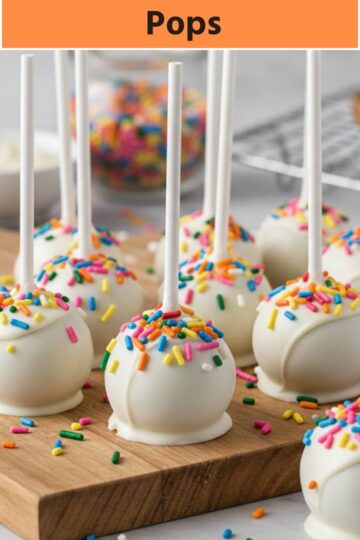 Almond Bark Cake Pops
