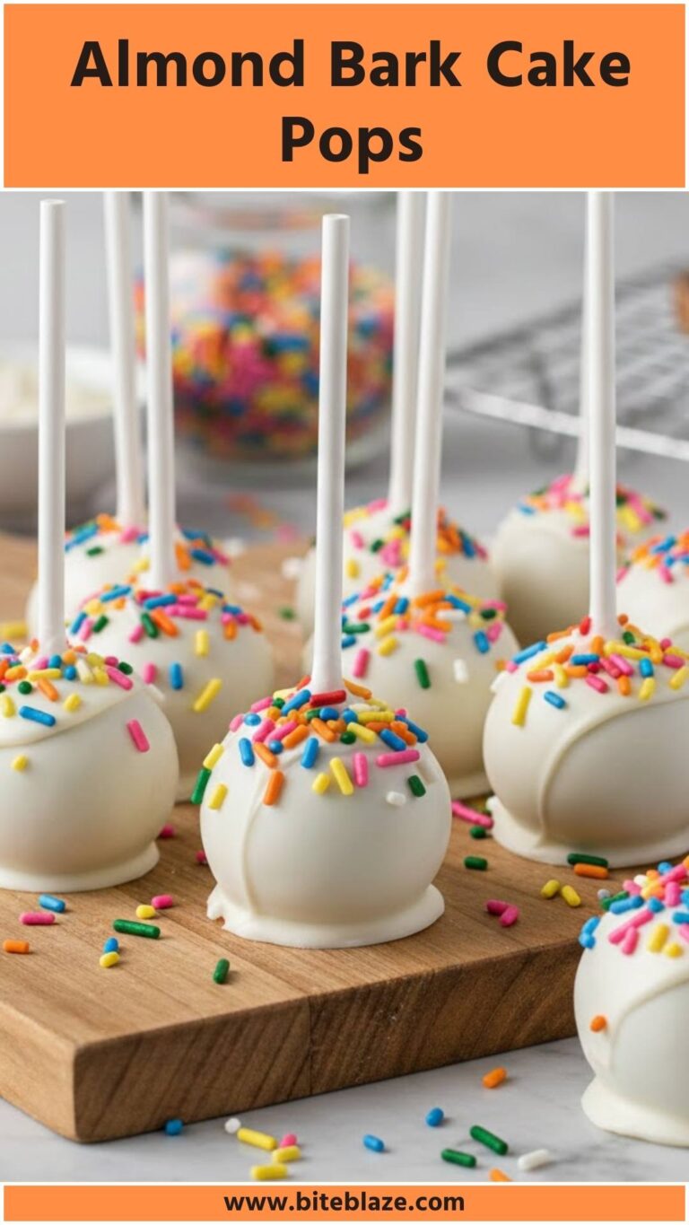 Almond Bark Cake Pops