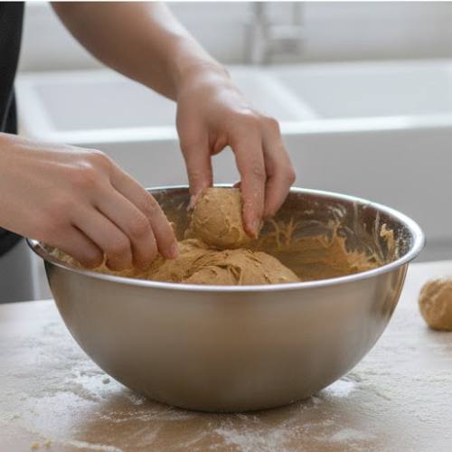 Step 4: Roll into Balls Step 4: Roll into Balls